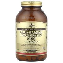 solgar ester c - Solgar Ekstra stiprus Gliukozaminas Chondroitinas MSM su Ester-C, 180 tablečių - 2 nuotrauka