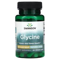 kapsules - SWANSON AjiPure Glicinas 500 mg, 60 kapsulių - 2 nuotrauka