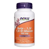 Now Foods Beta gliukanas 100 mg, 90 kapsulių