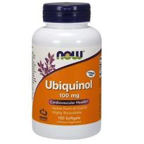 Now Foods Ubichinolis Kofermentas Q10 100 mg, 120 kapsulių