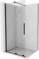 Dušo sienelė Mexen Walk-In Velar, 90 cm x 200 cm, juoda