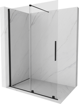 Dušo sienelė Mexen Walk-In Velar, 160 cm x 200 cm, juoda