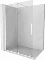 Dušo sienelė Mexen Walk-In Velar, 150 cm x 200 cm, balta