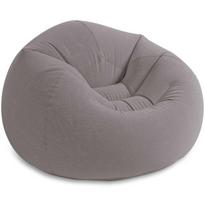 Pripučiamas krėslas Intex 68579NP, pilkas, 1040x1070 mm