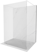 Dušo sienelė Mexen Kioto Walk-in, 135 cm x 200 cm, balta