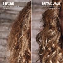 wella nutricurls waves - Nenuplaunamas maitinantis balzamas garbanotiems plaukams Wella NutriCurls Curlixir Balm 150ml - 4 nuotrauka