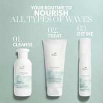 wella nutricurls waves - Nenuplaunamas maitinantis balzamas garbanotiems plaukams Wella NutriCurls Curlixir Balm 150ml - 6 nuotrauka