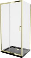 Dušo kabina Mexen Apia 840-140-070-50-00-4070G, stačiakampė, 140 cm x 70 cm x 190 cm