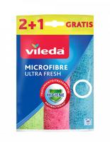 mikropluosto sluost - Šluostė Vileda Microfibre, 3 vnt. - 2 nuotrauka