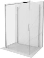 Dušo kabina Mexen Omega 825-140-100-01-00-3S, 3-sienų, stačiakampė, be padėklo, 100 cm x 140 cm x 190 cm