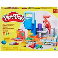 modelinas play doh - PLAY-DOH Rinkinys „Dirbtuvės“ (Tool Bench) - 2 nuotrauka