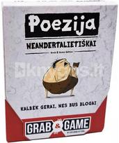 poezija - KADABRA Stalo žaidimas POEZIJA NEANDERTALIŠKAI: kišeninė versija, LT - 2 nuotrauka