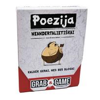 poezija - KADABRA Stalo žaidimas POEZIJA NEANDERTALIŠKAI: kišeninė versija, LT - 3 nuotrauka