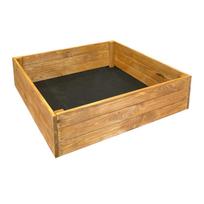 pakeltos lysves - Pakelta lysvė 4IQ, pilka (Gray) 80 x 80 x 27 cm - 7 nuotrauka