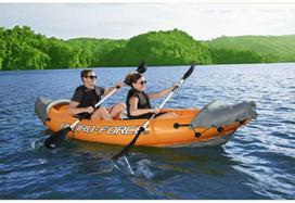 pripuciama baidare - Bestway 65077 Hydro-Force Lite-Rapid X2 Kayak - 4 nuotrauka