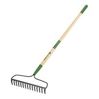 truper jd - Truper Dirvos greblys su medine rankena, 166 cm, 15 dantų John Deere R-15AM-X-JD - 1 nuotrauka