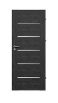 Vidaus durų varčia Domoletti Atlanta, dešininės, antracito ąžuolo, 203 x 74.4 x 4 cm