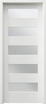Vidaus durų varčia rėminė Porta Trim Lite B5, kairinės, wenge white, 203 x 84.4 x 4 cm