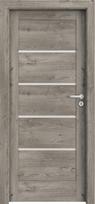 Vidaus durų varčia Porta Verte Home G4, kairinės, sibiro ąžuolo, 203 x 74.4 x 4 cm