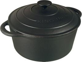 ketaus juodas - King Hoff Ketaus puodas KH-2253, 22 cm, 2.4 l - 1 nuotrauka