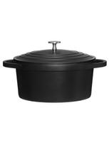 mak l - Maku Ketaus puodas su dangčiu, 24 cm, 4.6 l, Juodas (Black) - 1 nuotrauka