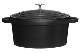 mak l - Maku Ketaus puodas su dangčiu, 24 cm, 4.6 l, Juodas (Black) - 2 nuotrauka