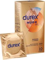 prezervatyvus xl - DUREX Nude XL, 10 vnt. - 1 nuotrauka