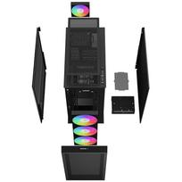 skaidres -  Deepcool CH560 Digital, skaidri/juoda - 6 nuotrauka