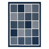 Kilimas vidaus Hakano Wink Squares, mėlyna, 230 cm x 160 cm