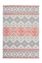 Kilimas vidaus Arte Espina Ethnic 200, pilka/rožinė, 230 cm x 160 cm