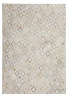 Kilimas vidaus Kayoom Spark 110, aukso/dramblio kaulo, 150 cm x 80 cm
