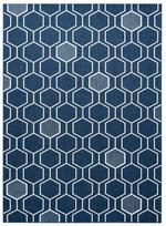 Kilimas vidaus Hakano Wink Hexagon, mėlyna, 170 cm x 120 cm