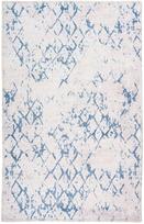 Kilimas vidaus Arte Espina Peron 400 9YMEM-80-150, balta/mėlyna, 150 cm x 80 cm