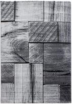 Kilimas vidaus Ayyildiz Parma 3D 1402009260, juodas/pilkas, 200 cm x 140 cm
