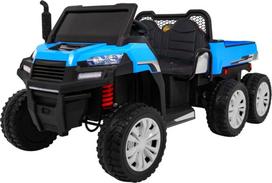 elektromobiliai 4x4 - Ramiz Farmer Truck, mėlynas (Blue) - 2 nuotrauka