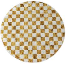 Kilimas vidaus Conceptum Hypnose Coper 882CHL2983, balta/geltona, 100 cm x 100 cm