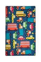 Kilimas vidaus Conceptum Hypnose Cars 876CHL1147, mėlyna, 160 cm x 100 cm