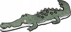 Kilimas vidaus TODAY Magic Jungle Crocodile, žalia, 130 cm x 46 cm