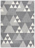 Kilimas vidaus Hacano Wink Triangle, pilkas, 200 cm x 140 cm