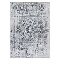 Kilimas vidaus Hakano Arlen Rosette 2, baltas/juodas, 170 cm x 120 cm