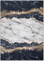 Kilimas vidaus Hakano Arlen Marble 1, juodas, 220 cm x 160 cm