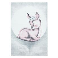 Kilimas vidaus Ayyildiz Bambi 1402000850, pilka/rožinė, 200 cm x 140 cm