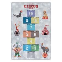Kilimas vidaus Ayyildiz Play Hopscotch Circus 1201702909, pilka/įvairių spalvų, 170 cm x 120 cm
