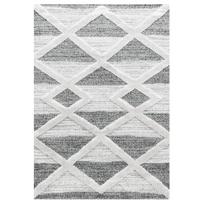 Kilimas vidaus Ayyildiz Pisa Geometric 4709, pilkas, 370 cm x 280 cm