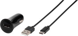 c rj45 - Automobilinis įkroviklis Vivanco, USB/USB-C - 1 nuotrauka