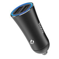 Automobilinis įkroviklis Hoco Z30, USB, 4.6 cm, juoda