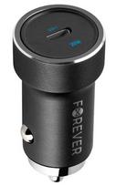 Automobilinis įkroviklis Forever CC-06, USB Type-C, juoda, 20 W