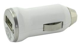 Automobilinis įkroviklis Compass 07681, USB, balta
