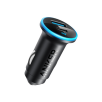 usb pd 20v - Automobilinis įkroviklis Anker A2735G11, USB Type C/USB, juoda - 1 nuotrauka