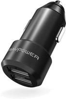 Automobilinis įkroviklis RAVPower RP-VC006, 2 x USB, juoda, 24 W